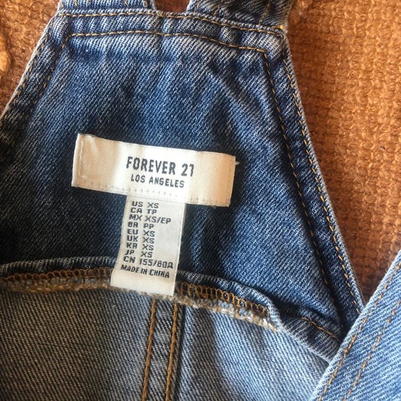 Forever 21 Jean Overall Dress - Picture 2 of 2